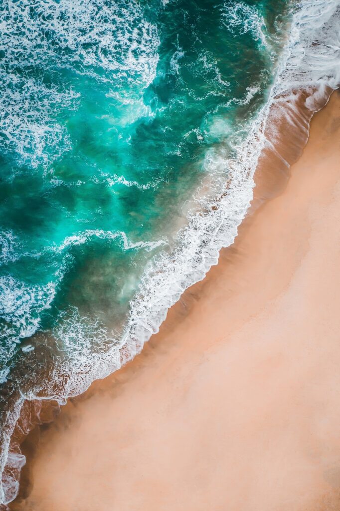 Apollo Beach, phone wallpaper, sea
